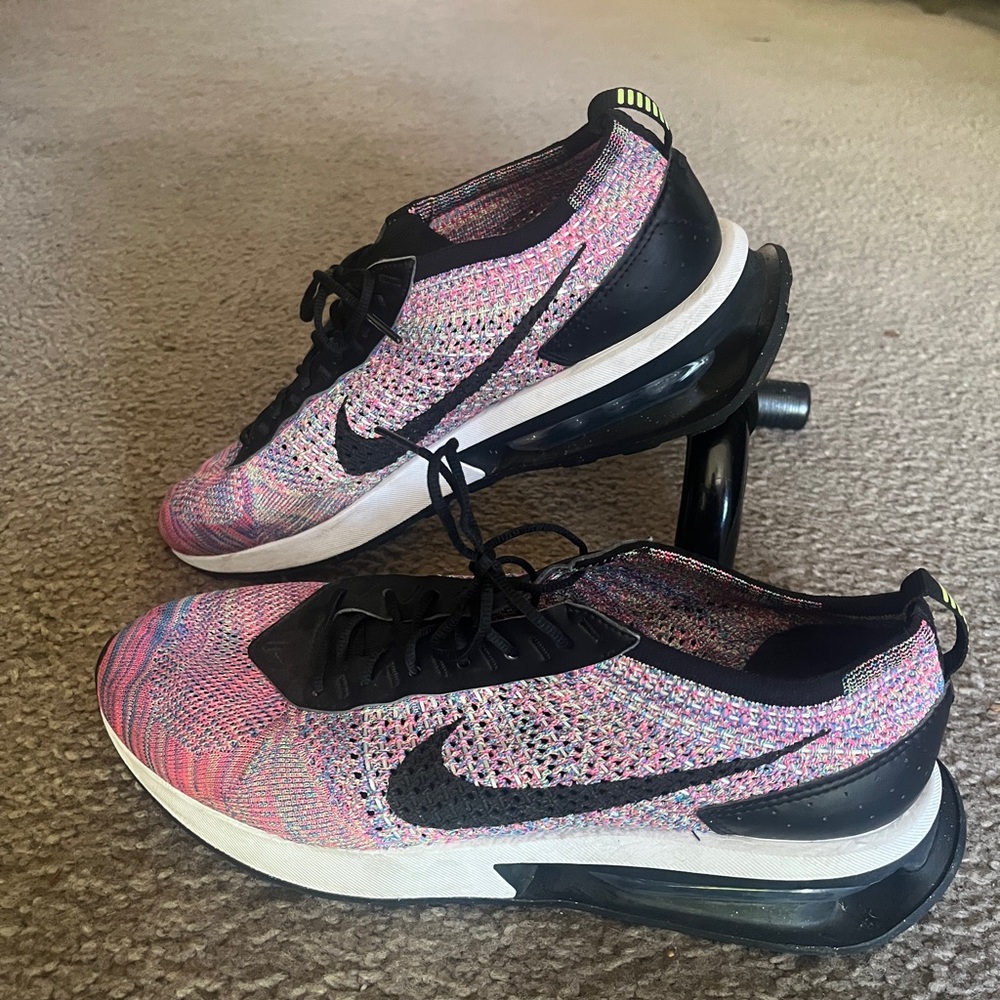 Nike Mens Multicolor Flyknit Racer Sneakers 11.5